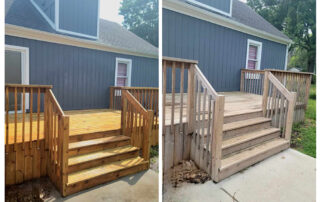 IntEx Pros Des Moines Iowa Contractors Deck Restoration and Cleaning and Stain