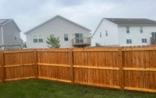 IntEx Pros Des Moines Iowa Fence restoration and staining