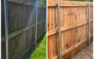 IntEx Pros Des Moines Iowa Fence restoration and staining