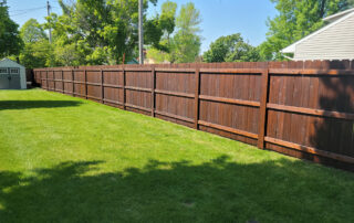 IntEx Pros Des Moines Iowa Fence restoration and staining