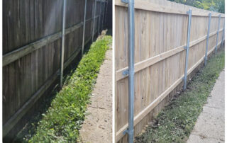 IntEx Pros Des Moines Iowa Fence restoration and staining